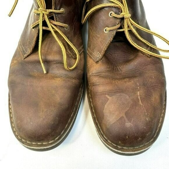 Clarks Chukka Desert Boots Shoes Mens Size US 11.5 Buchacre Brown Leather Safari main image 8